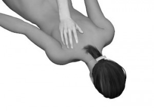 Medicinsk massage för smärtlindring och avslappning.
