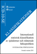 Internationell statistisk klassifikation av sjukdomar och relaterade hälsoproblem